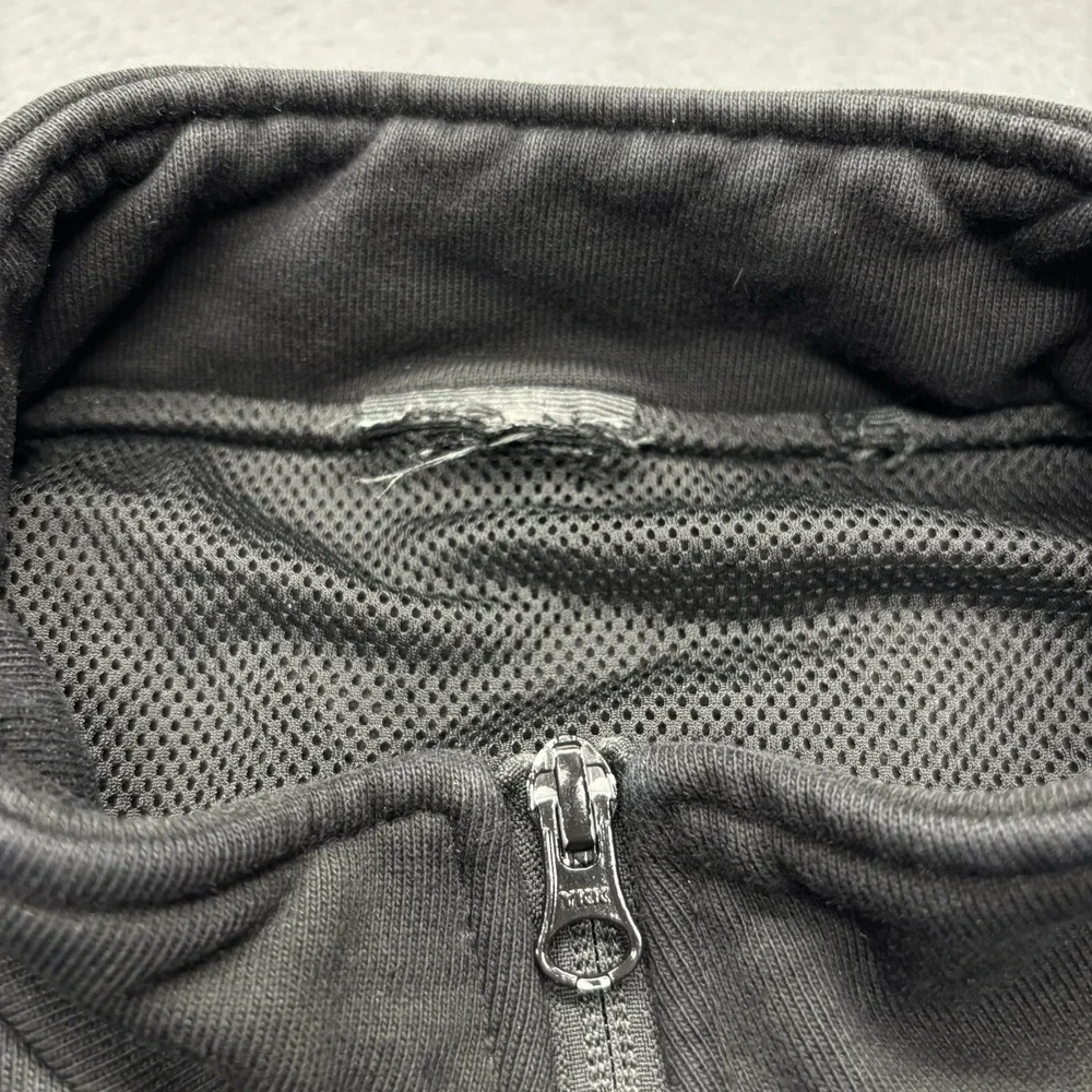 KITH Cotton Jacket Black Full Zip Pockets Mesh Lined Casual Streetwear‎